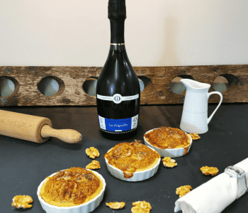 The food pairing of november from Champagne Julien Chopin
